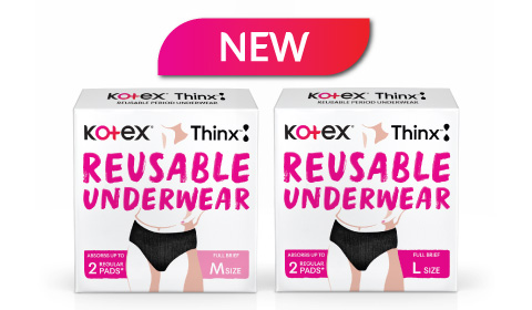Buy U By Kotex Reusable Period Underwear Full Brief Super Size 12 online at